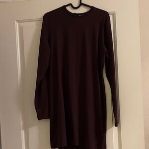 H&M Dark Brown Mini Dress